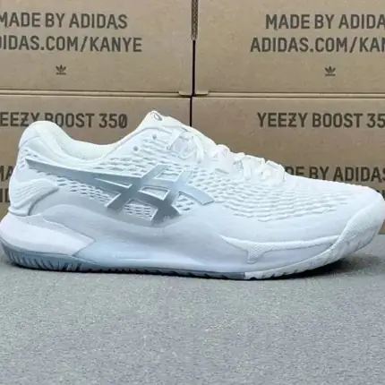ASICS GEL-RESOLUTION 9 Sneakers, versión blanca